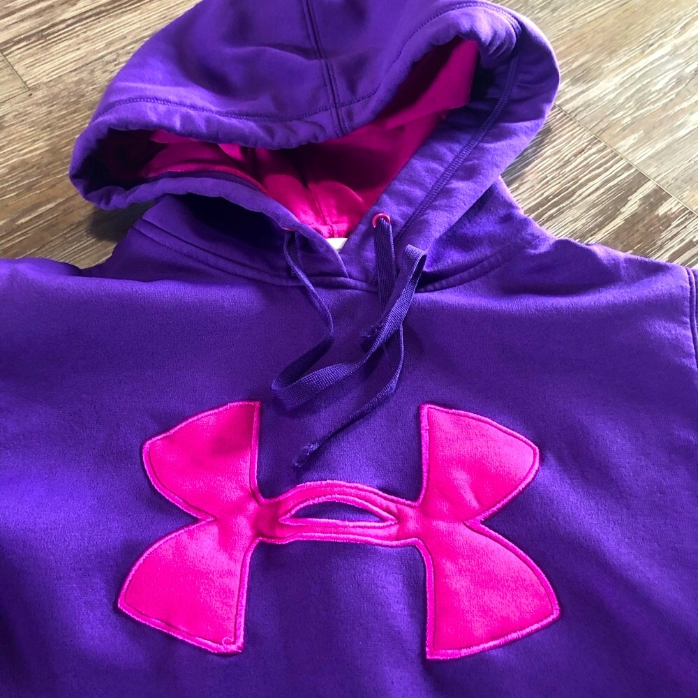 Women’s Under Armour Purple and Pink Sweatshirt